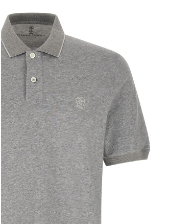 Stretch jersey polo shirt #