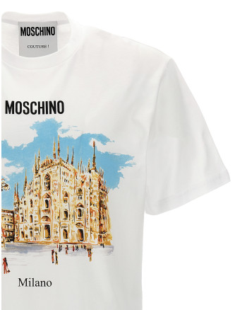 Trompe-l'œil print T-shirt #