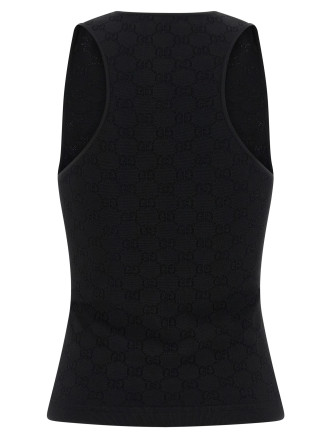 GG jacquard tank top #