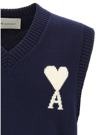 Жилет AMI PARIS 'Ami de Coeur' (UKS860KN0156A116) #