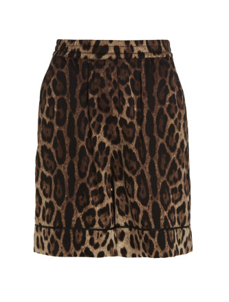 Leopard shorts