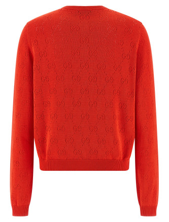 Openwork GG cardigan #