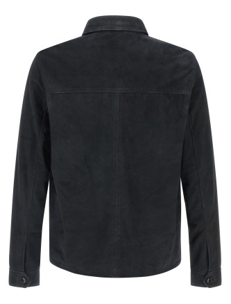 Suede overshirt #