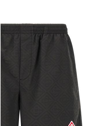 Jacquard logo swimsuit #