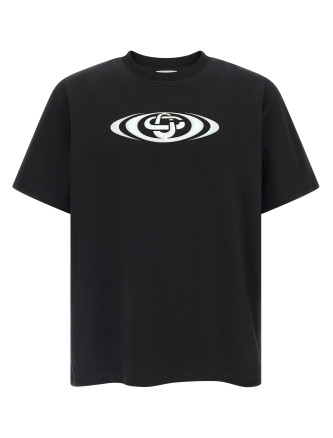 'Warped Logo' T-shirt