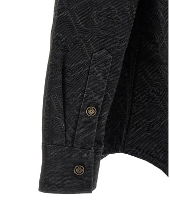 'Laser Monogram Denim' overshirt #