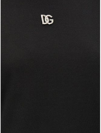 Rhinestone logo T-shirt #