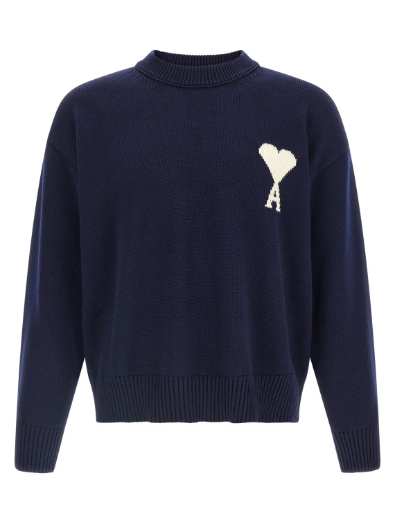 Свитер, кардиган AMI PARIS 'Ami de Coeur' (UKS859KN0156A116) #1