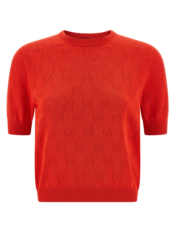 Openwork GG sweater #1