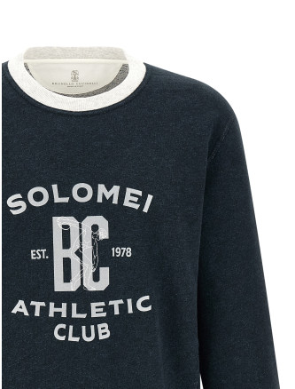 Cotton and linen sweatshirt #