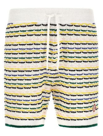 'Tuck Stitch' bermuda shorts