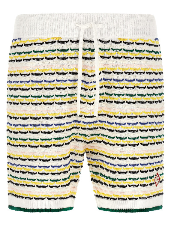 'Tuck Stitch' bermuda shorts #1