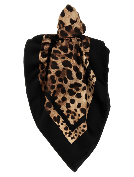 Шарф, платок DOLCE & GABBANA 'Leopard' (FN090RGDCF5HN13M) #1