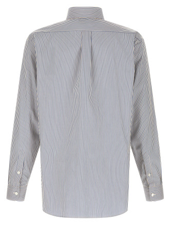 Striped button-down shirt #