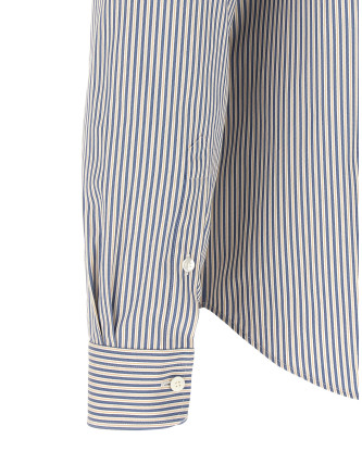 Striped button-down shirt #