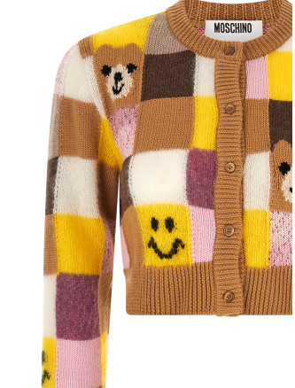 'Smiley® e 'Moschino Teddy Bear' cardigan #