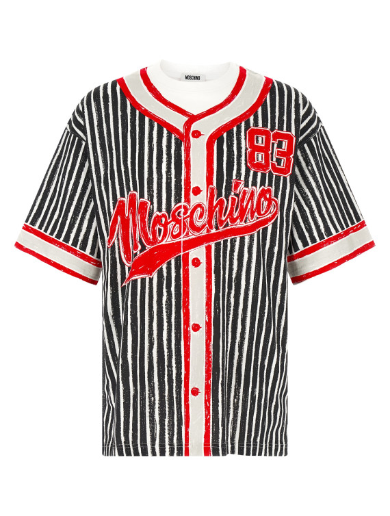 Trompe-l'œil print T-shirt #1