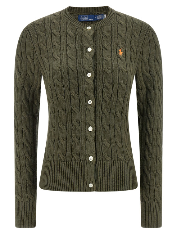 Свитер, кардиган POLO RALPH LAUREN Cotton cable cardigan (211971868500) #1