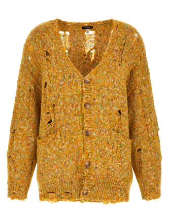 Torn cardigan