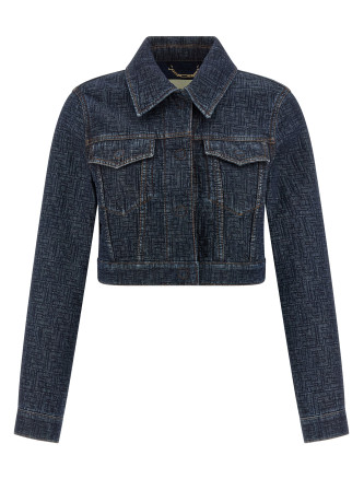 FF denim bolero jacket