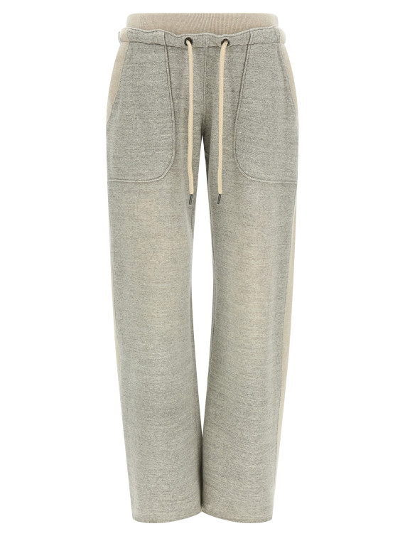 Ribbed insert joggers #1