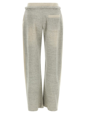 Ribbed insert joggers #