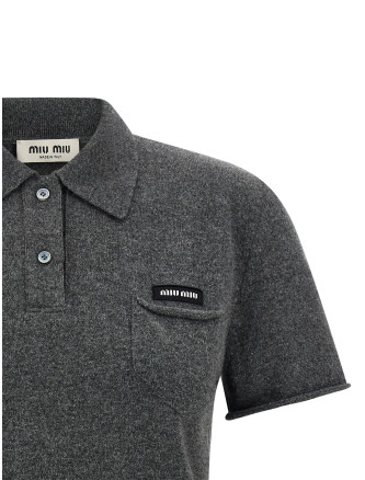 Cashmere polo shirt #