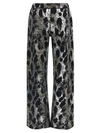Брюки R13 Metallized print joggers (R13WK329001CESILVERLEOPARDONBLACK) #
