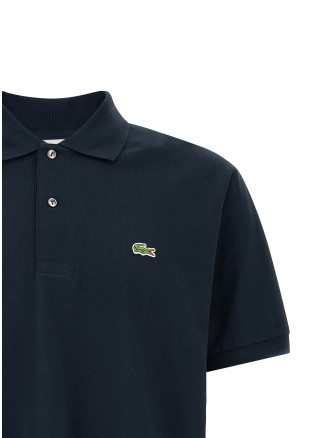 Logo patch polo shirt #