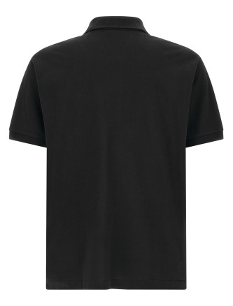 Logo patch polo shirt #