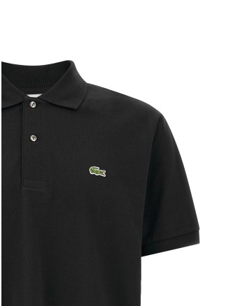 Logo patch polo shirt #