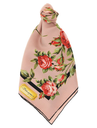 'Bouquet Rose' scarf