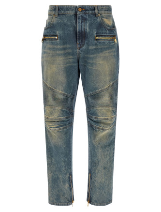 Biker jeans