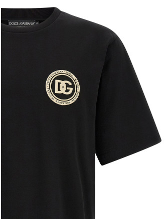 'DG' patch t-shirt #