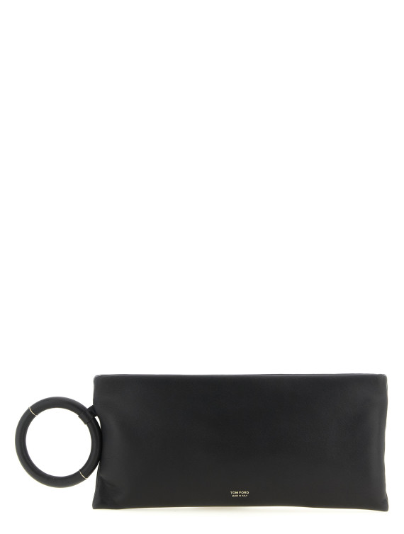 Nappa leather clutch #1
