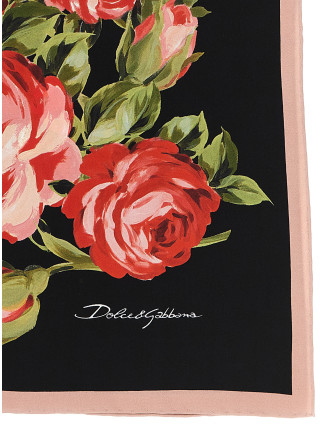 'Bouquet Rose' scarf #