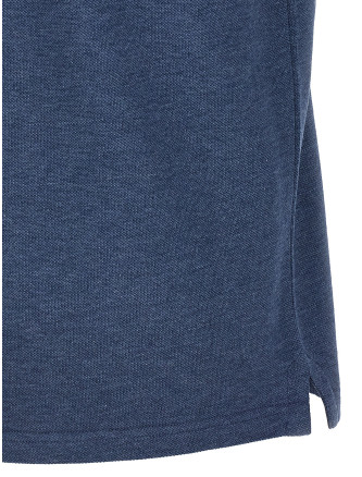 Tricolor detail polo shirt #