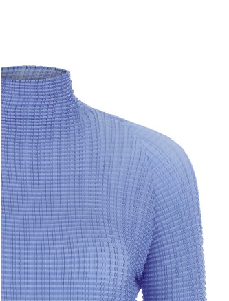 'Wooly Pleats-66' blouse #