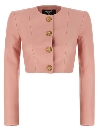 'Testa di leone' bolero blazer