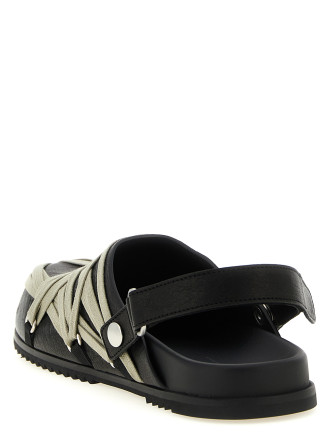 'Megalace Mule Granola' sabots #