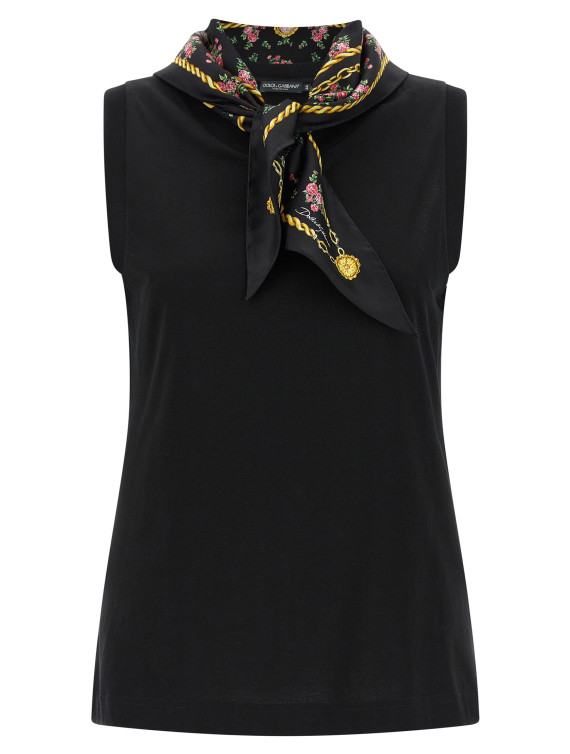 T-shirt with scarf #1