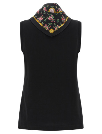 T-shirt with scarf #