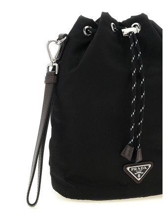 Re-Nylon bucket bag #