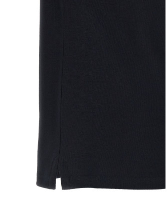 Tricolor detail polo shirt #