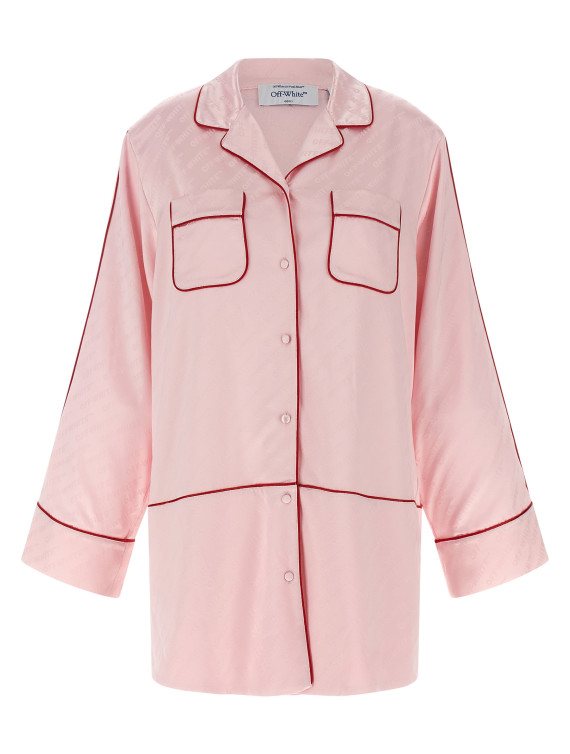 'Jacquard Satin New Roxy Pajama' shirt #1