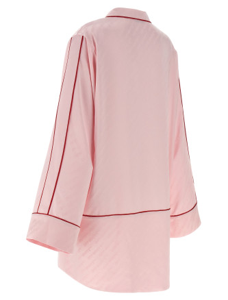 'Jacquard Satin New Roxy Pajama' shirt #