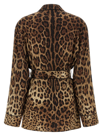 'Leopardo' pajama shirt #