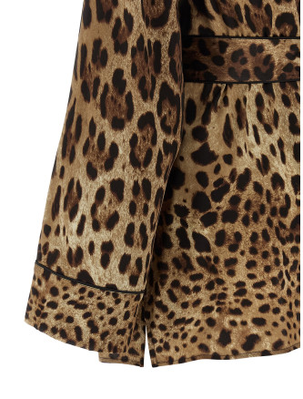 'Leopardo' pajama shirt #