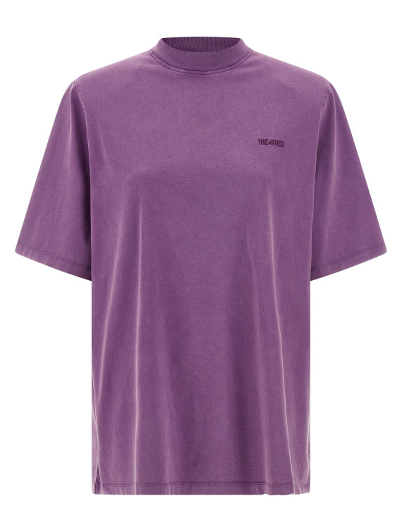 Padded shoulder t-shirt #1