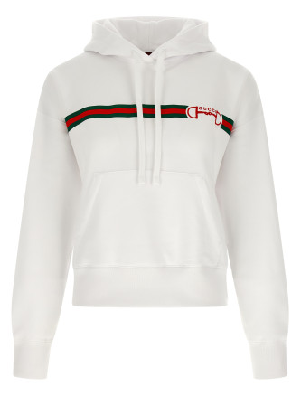 'Morsetto Gucci' embroidery hoodie